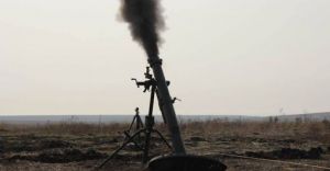 Противник знову обстрілює позиції ОС з великокаліберної артилерії